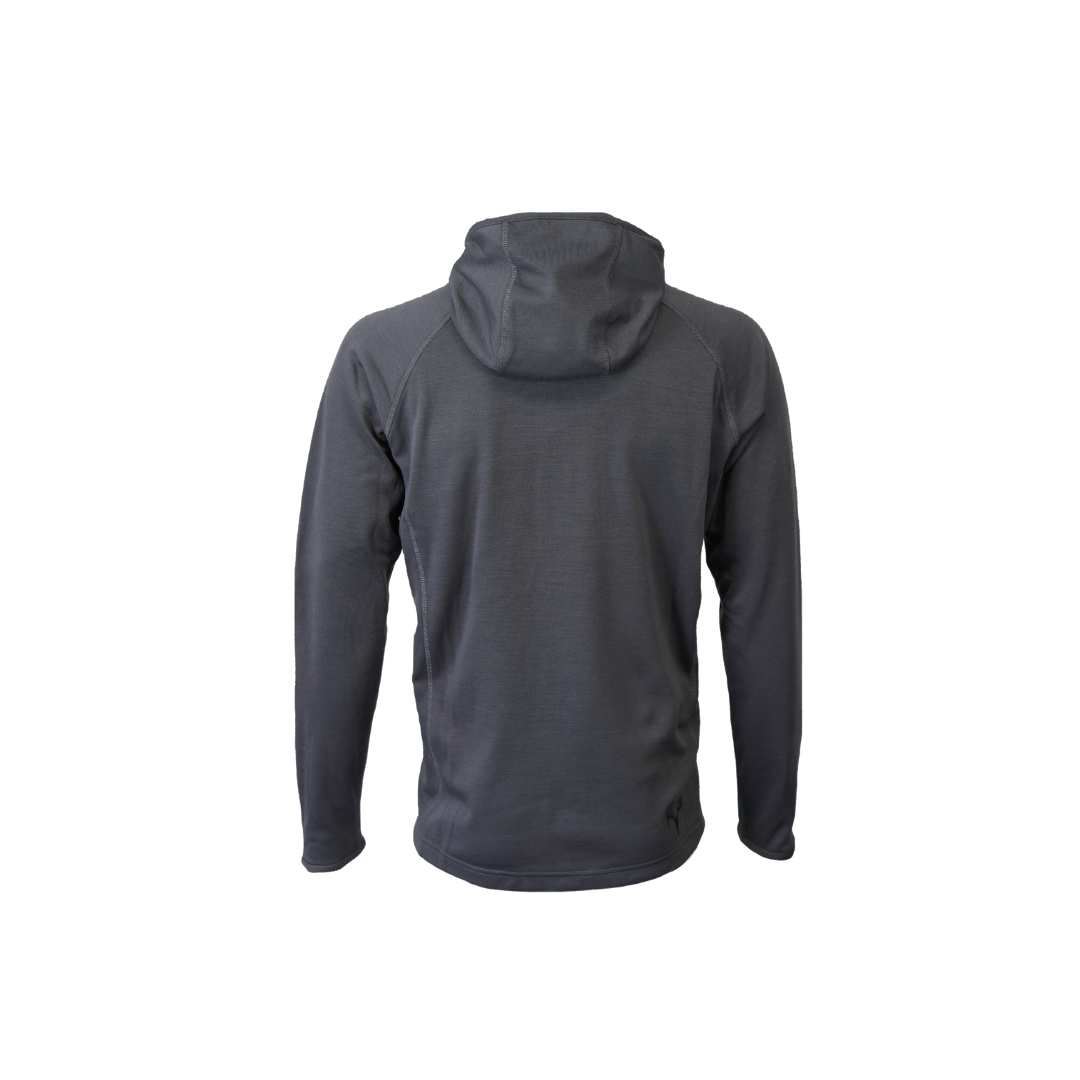 MID MERINO ¼ ZIP HOODIE