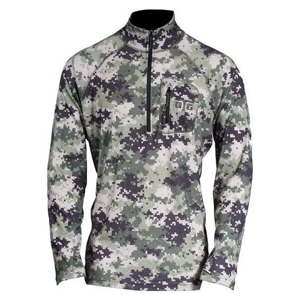 BASE MERINO ¼ ZIP LS – Off The Grid