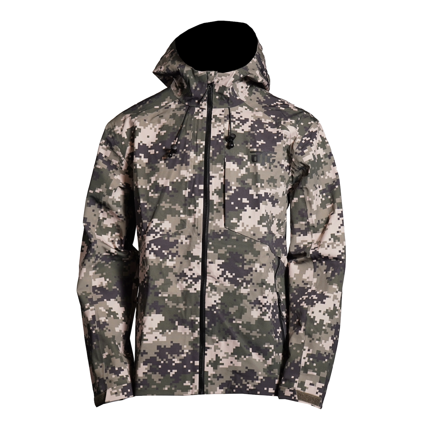 Digital camo rain jacket sales